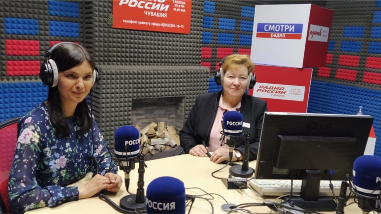 Ольга Белова ответила на вопросы радиослушателей в прямом эфире «Радио Чувашии»